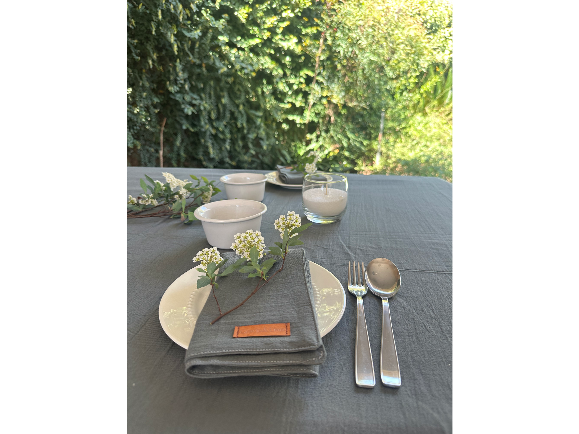 Mantel Tusor Cemento