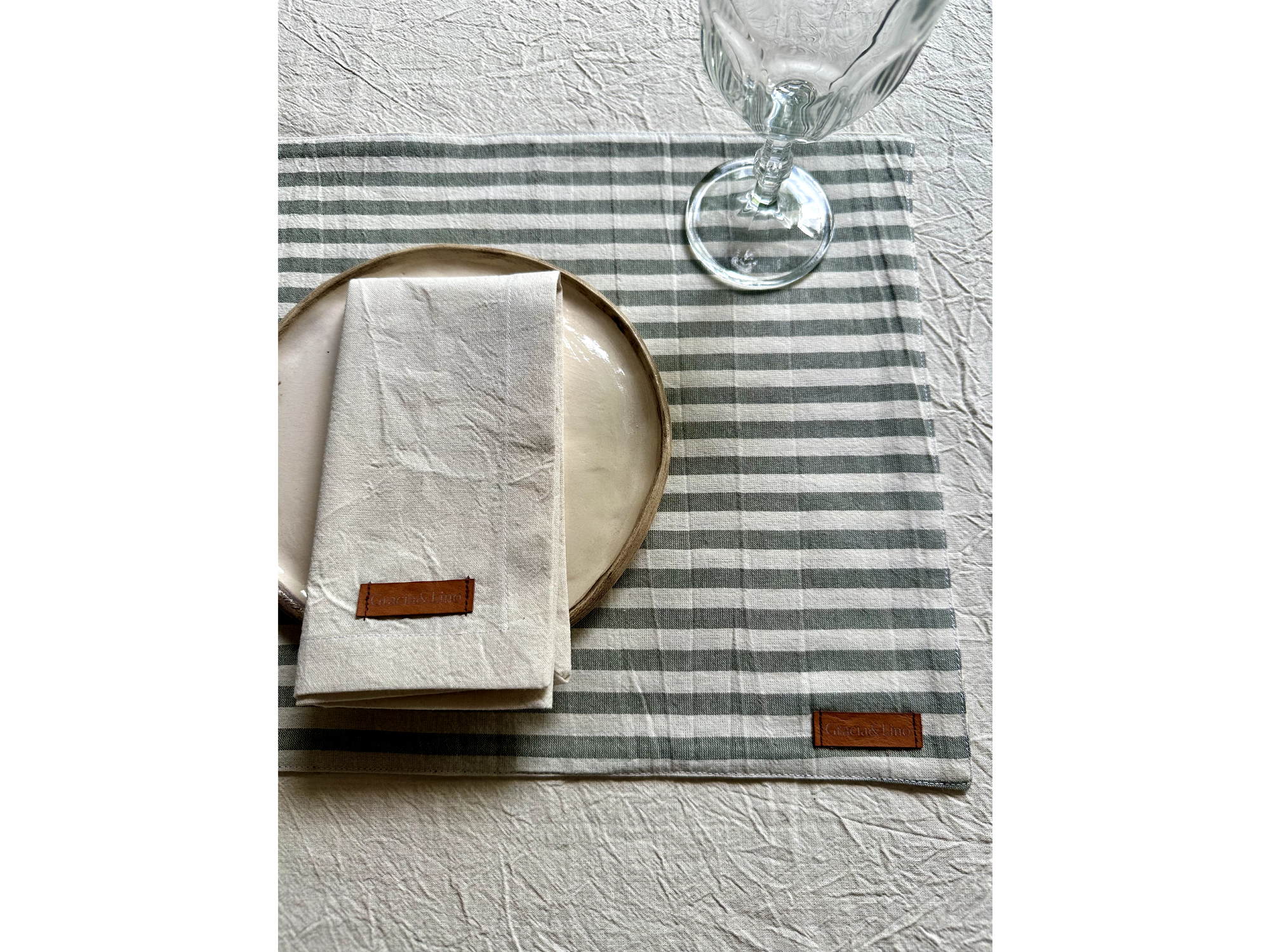 Individual Tusor Rayado