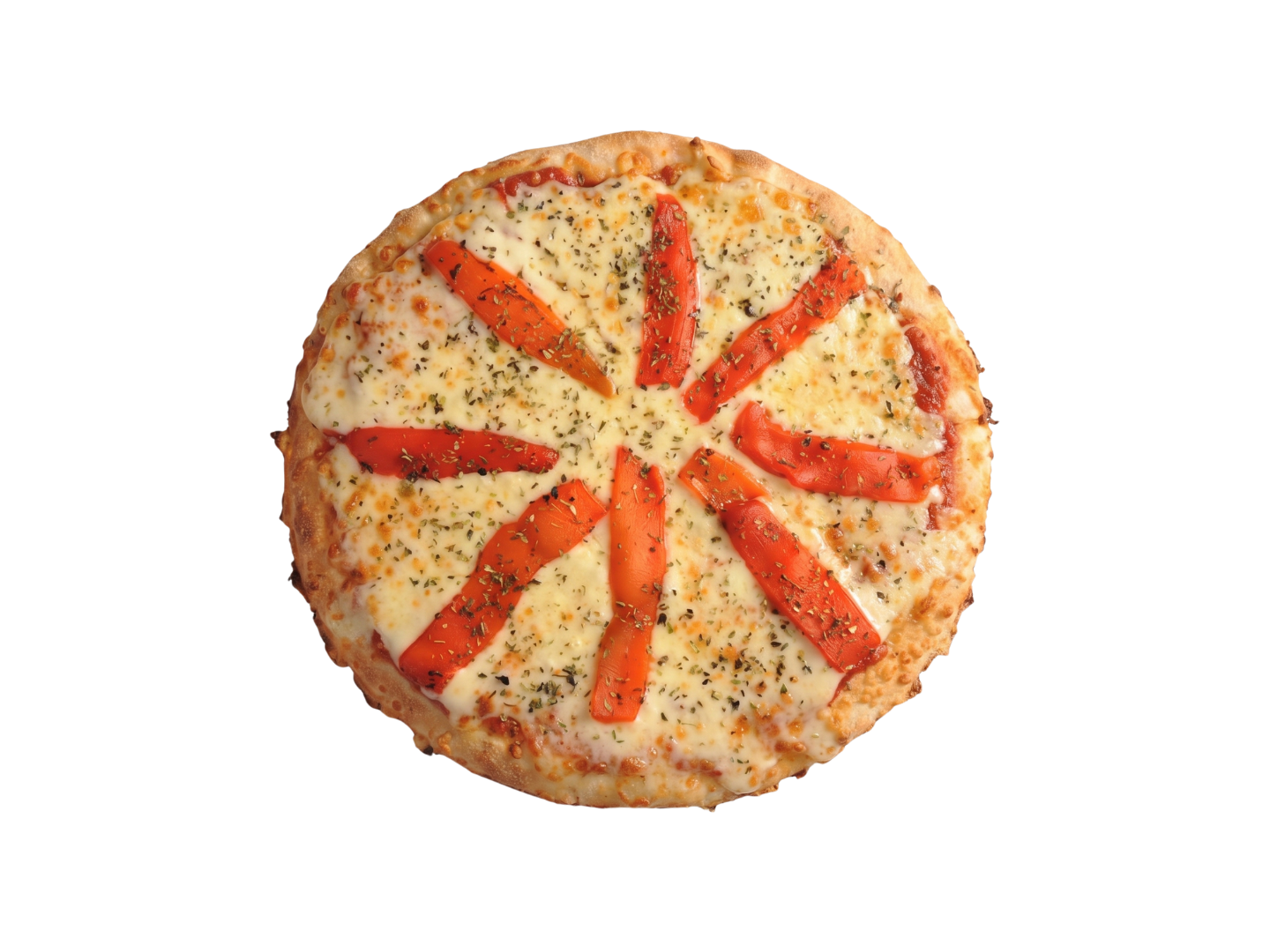 Pizza Muzzarella con Morron