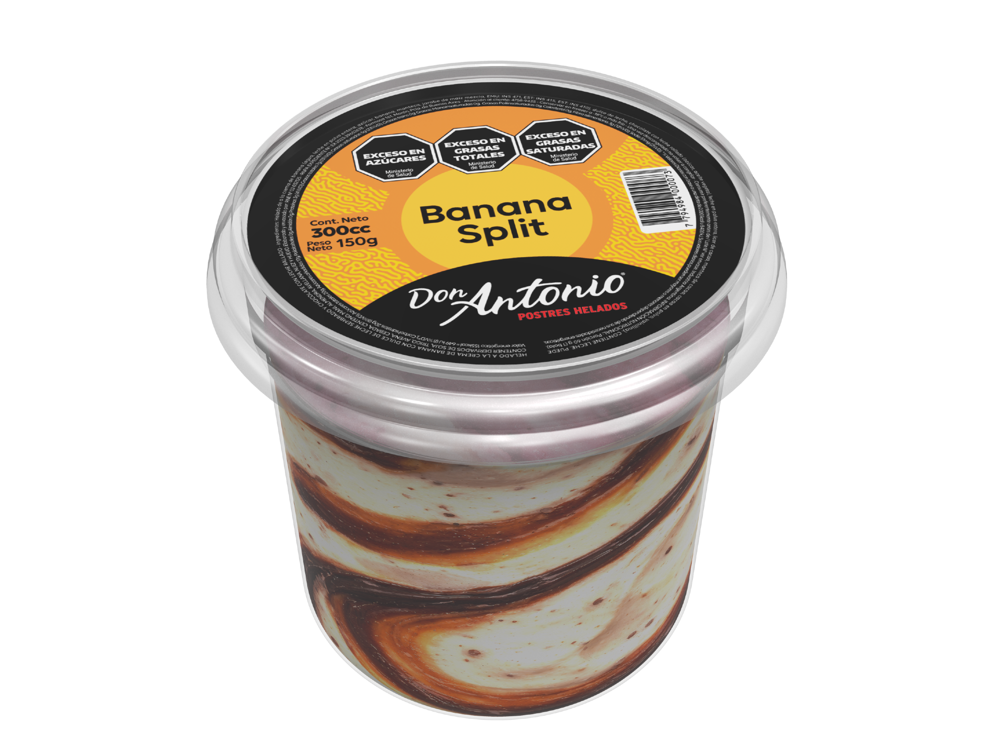 Postre Banana Split 300cc
