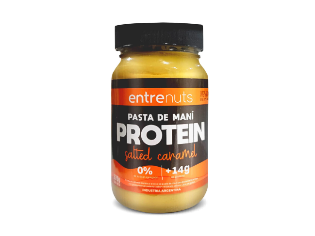 PASTA DE MANÍ CON PROTEÍNA SC 12 X 370 GRS