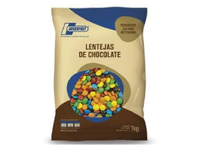 LENTEJA DE CHOCOLATE 7 X 1 KG