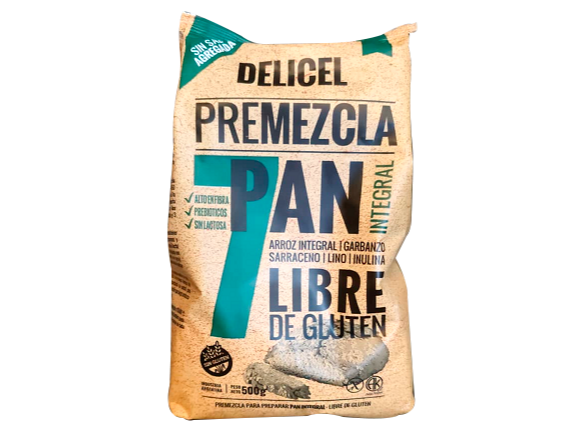 PREMEZCLA PAN INTEGRAL 12 X 500 GRS