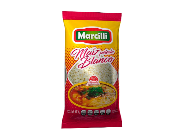 MAÍZ BLANCO PARTIDO 10 X 500 GRS