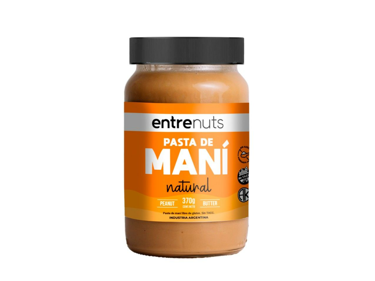 PASTA DE MANI NATURAL 360g
