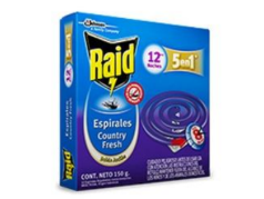 Raid Espirales Lavanda X12un