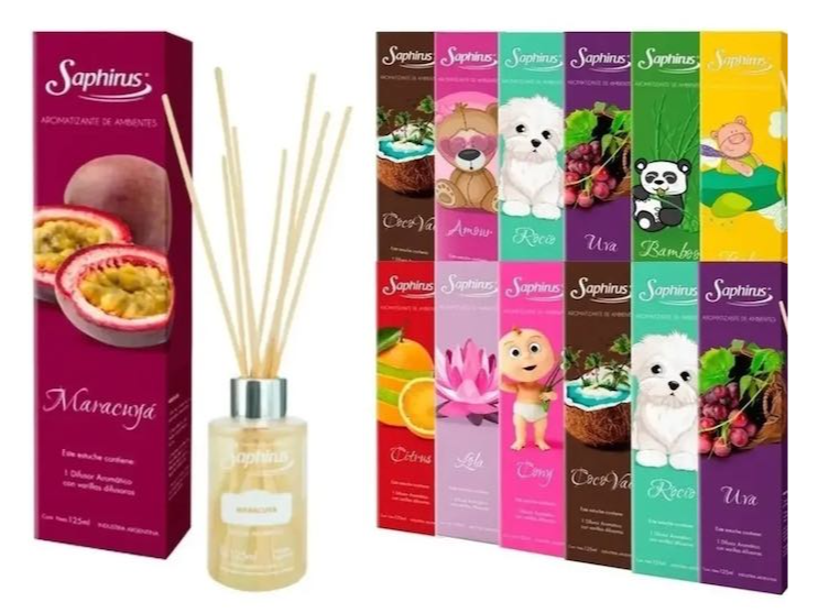 Difusor varillas Saphirus