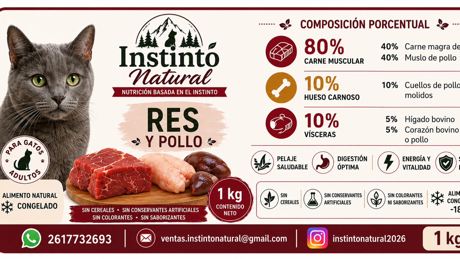 GATOS 1KG