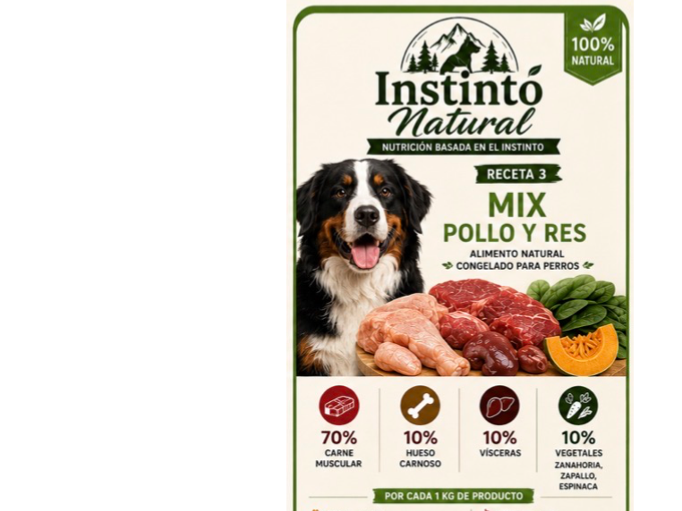 MIX POLLO Y RES