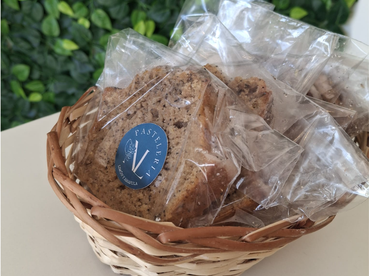 Porción de budín