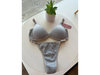 CONJUNTO TRIANGULO ALGODON. GRIS