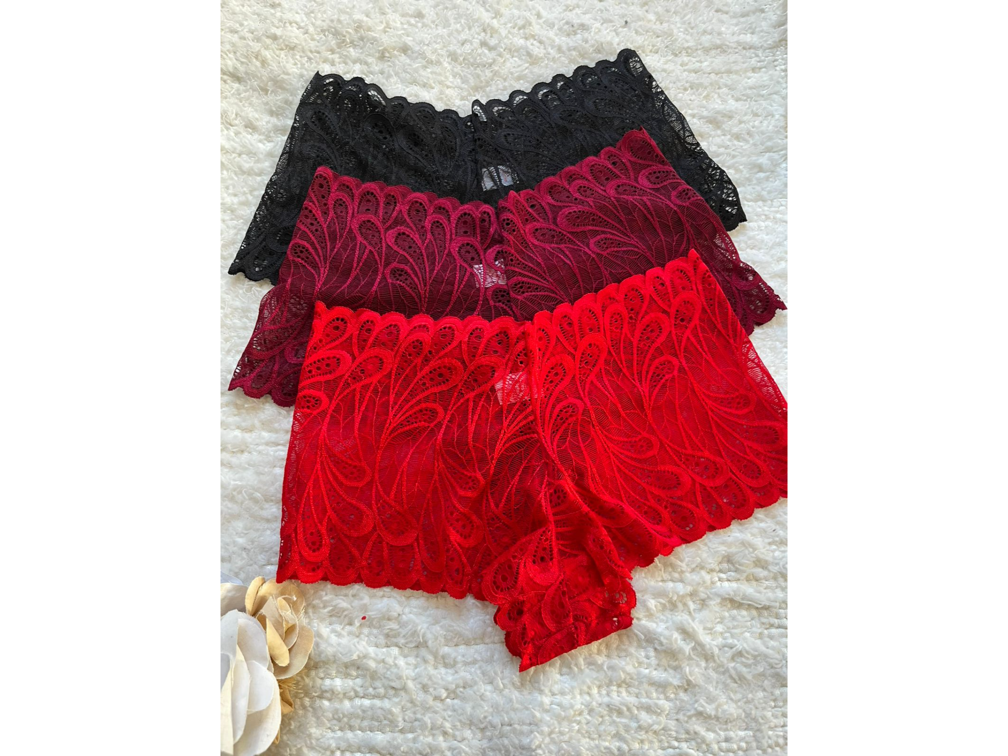 CULOTTE DE ENCAJE. TALLE ESPECIAL ABARCA HASTA UN 46/48.