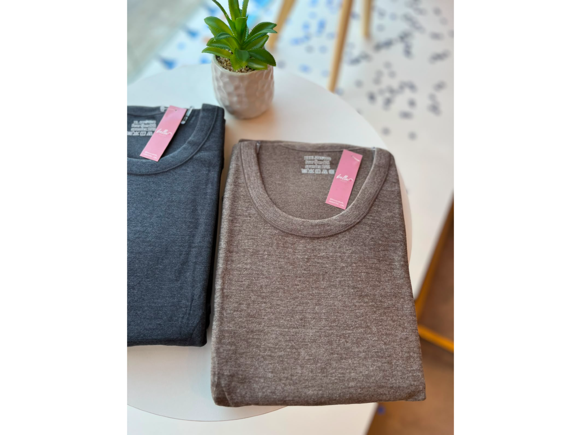 CAMISETA TERMICA DE HOMBRE-BEIGE