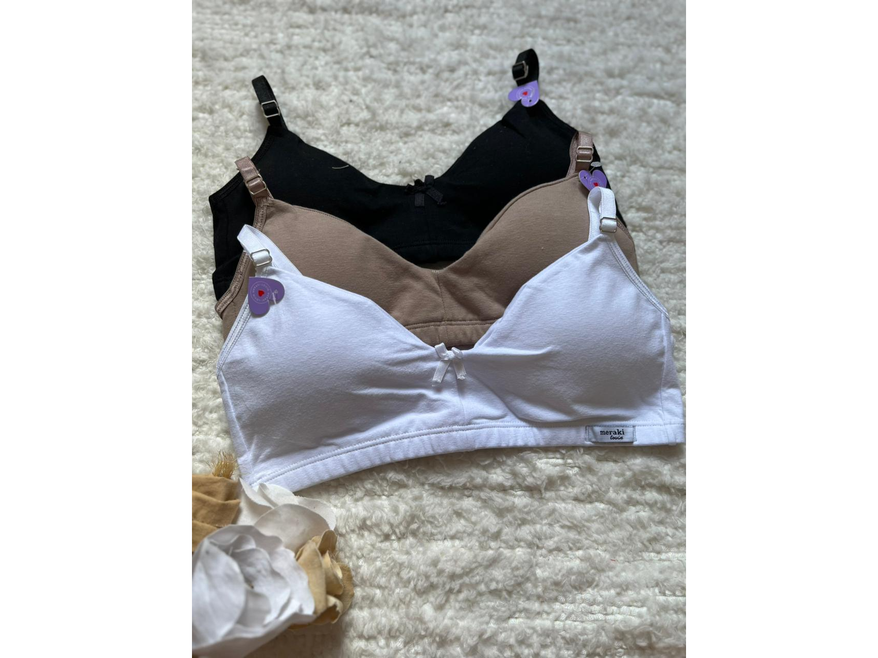 CORPIÑO PRINCIPIANTE. TALLE 4(70-80) BEIGE