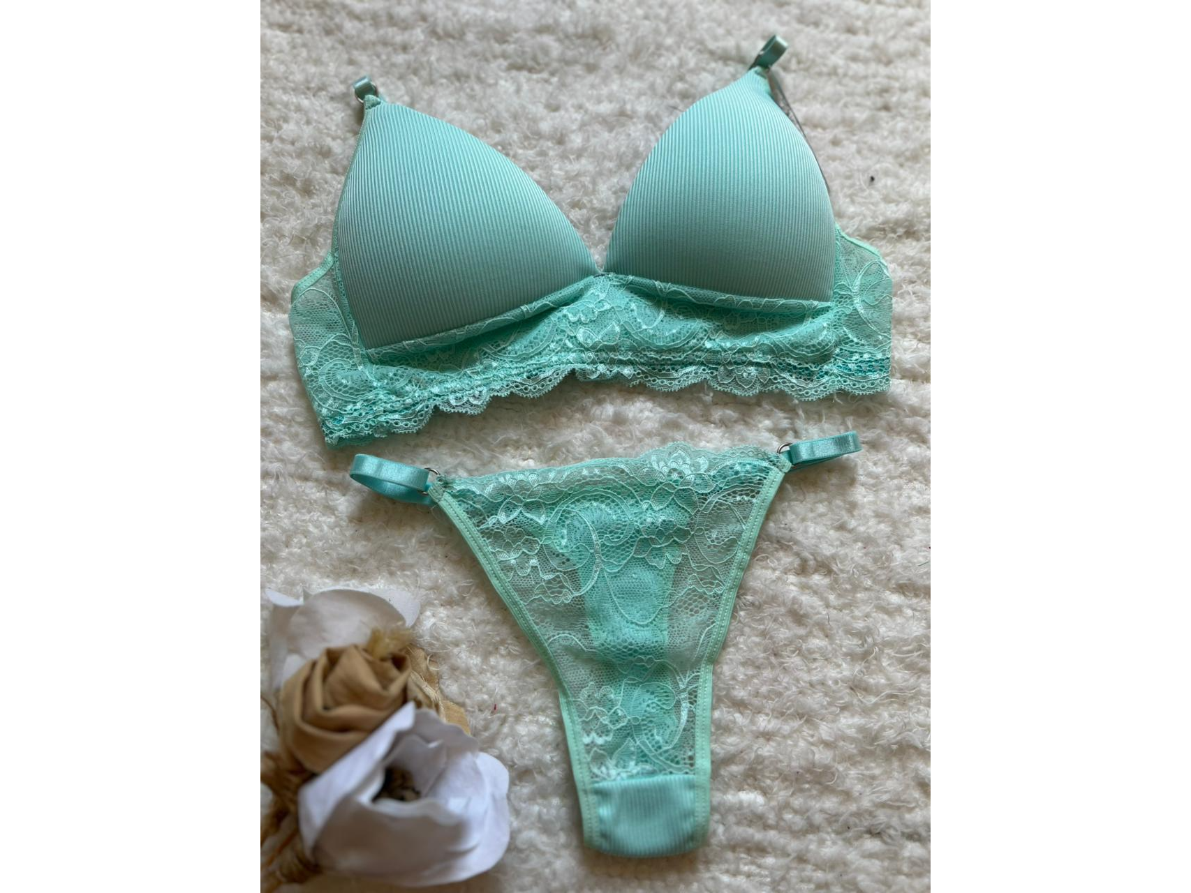 TALLE 90. VERDE AGUA