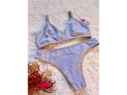 Conjunto Algodon! TALLE 95 GRIS