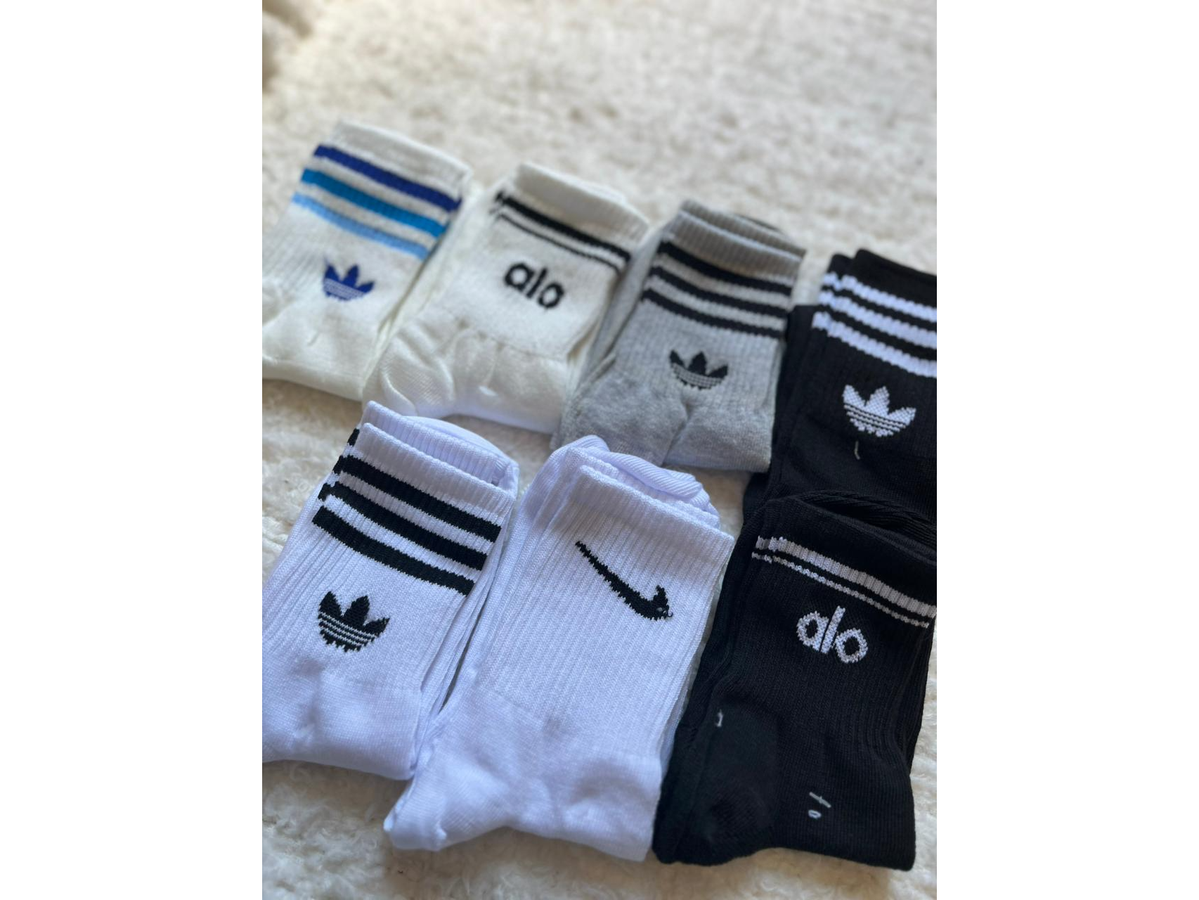 PACK X6 MEDIAS TENIS