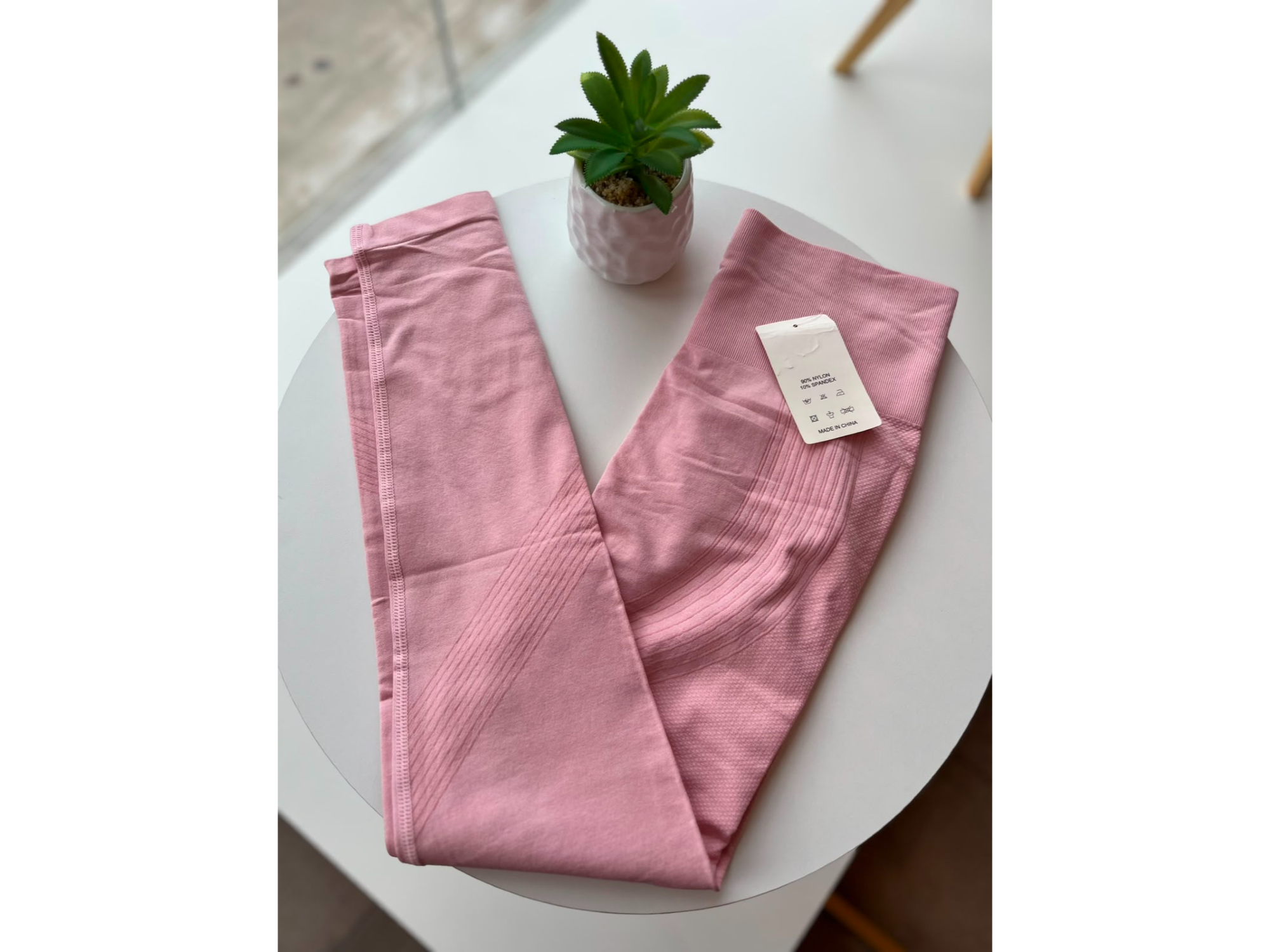 CALZAS EFECTO PUSH UP. ROSA