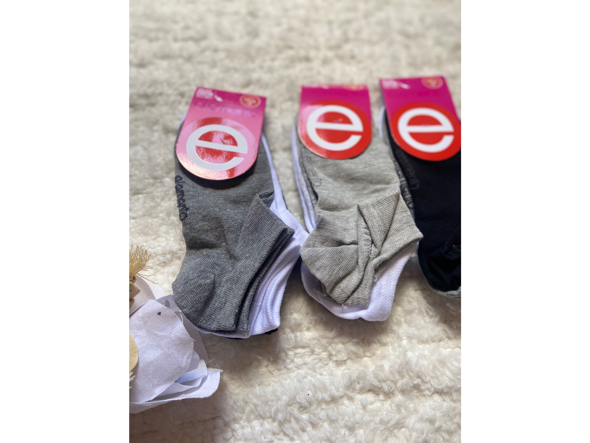 PACK DE 3 SOQUETES INVISIBLE MUJER