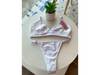 CONJUNTO ALGODON CON REGULABLE. BLANCO