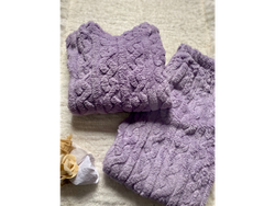 Pijama polar! TALLE M/L. LILA