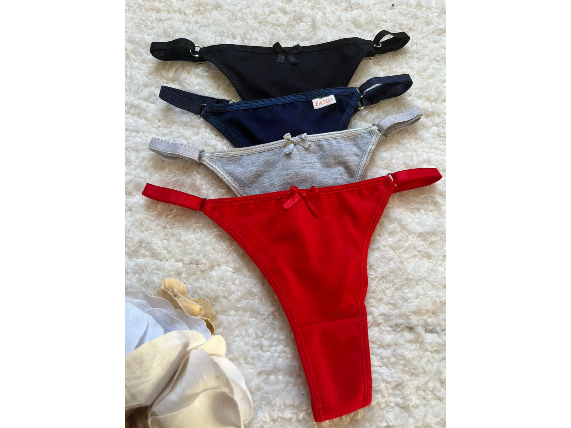 PACK DE 3 COLALES LISAS REGULABLES.