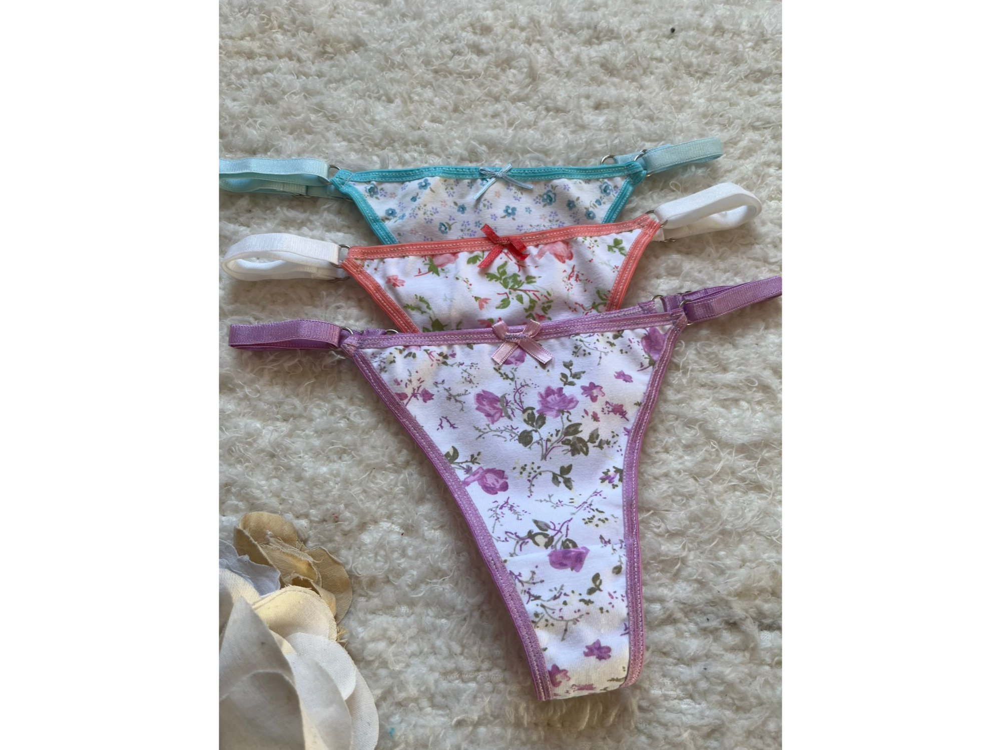 PACK DE 3 COLALES ESTAMPADA. TALLE UNICO