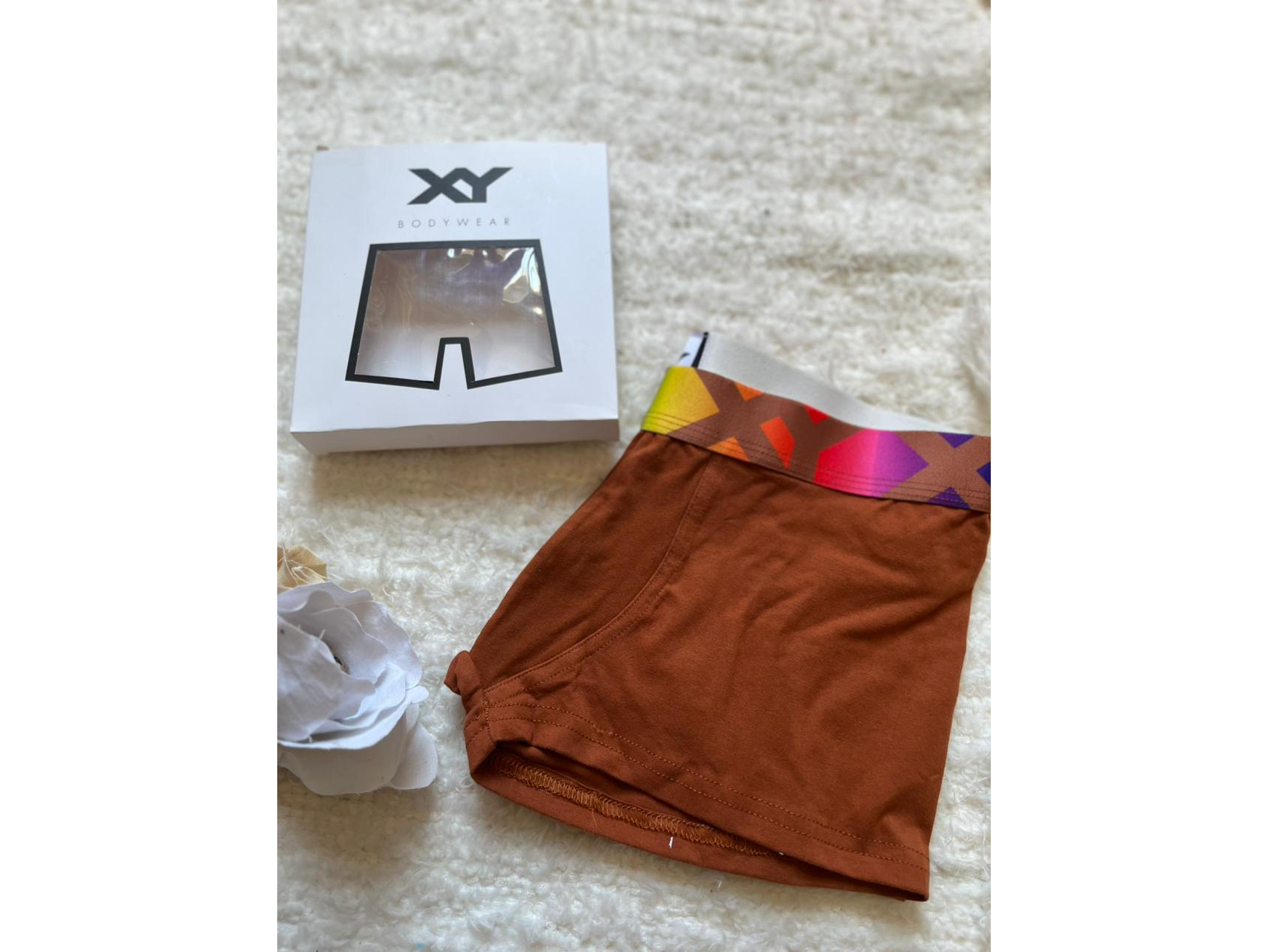 BOXER TALLE M. COLOR OXIDO PIERNA CORTA