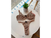 CONJUNTO CON ARCO. BEIGE