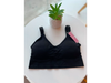 TOP DEPORTIVO SIN BROCHE . NEGRO