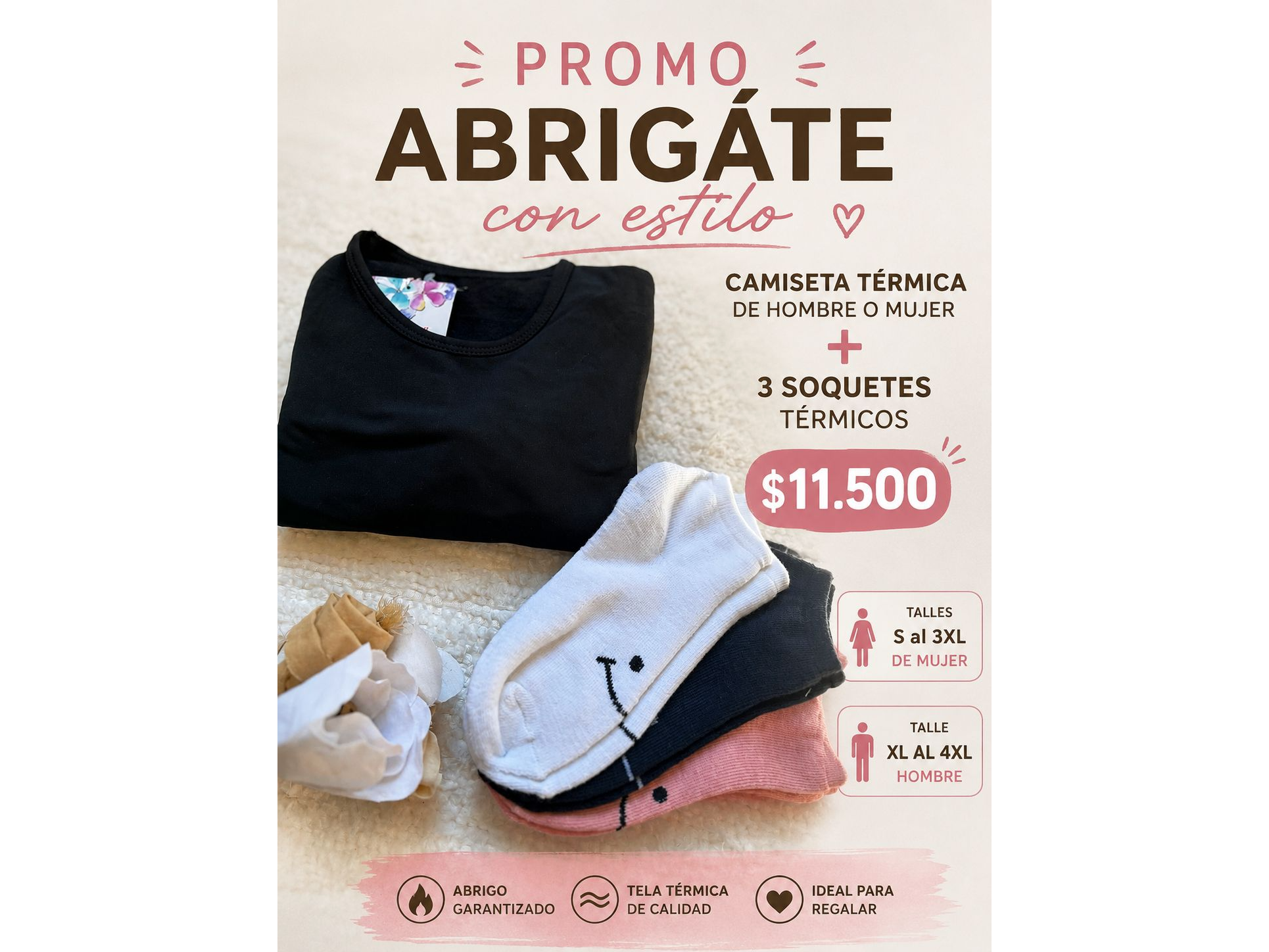 PROMO TERMICA Y SOQUETE
