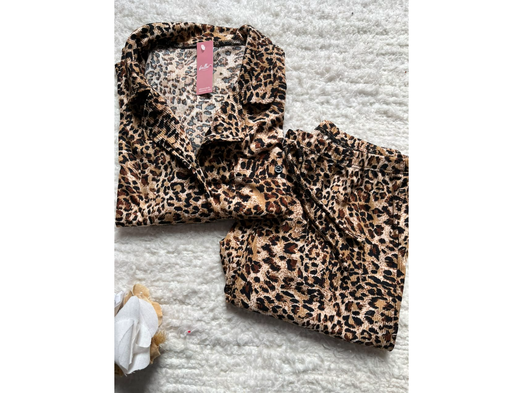 PIJAMA CAMISERO ANIMAL PRINT 1