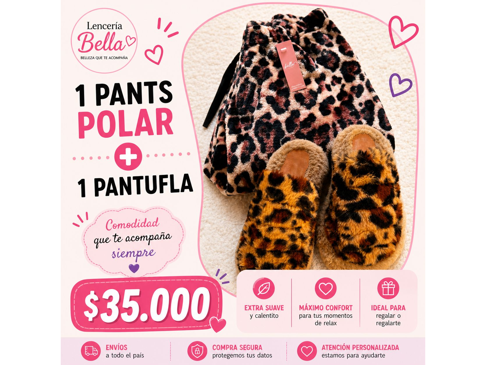 PROMO PANTS MAS PANTUFLA