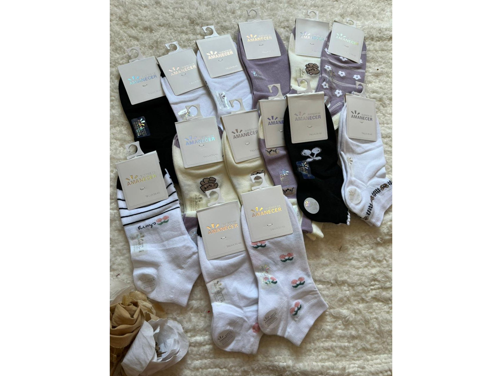 SOQUETES AMANECER ESTAMPADAS