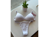 CONJUNTO TRIANGULO ALGODON. BLANCO
