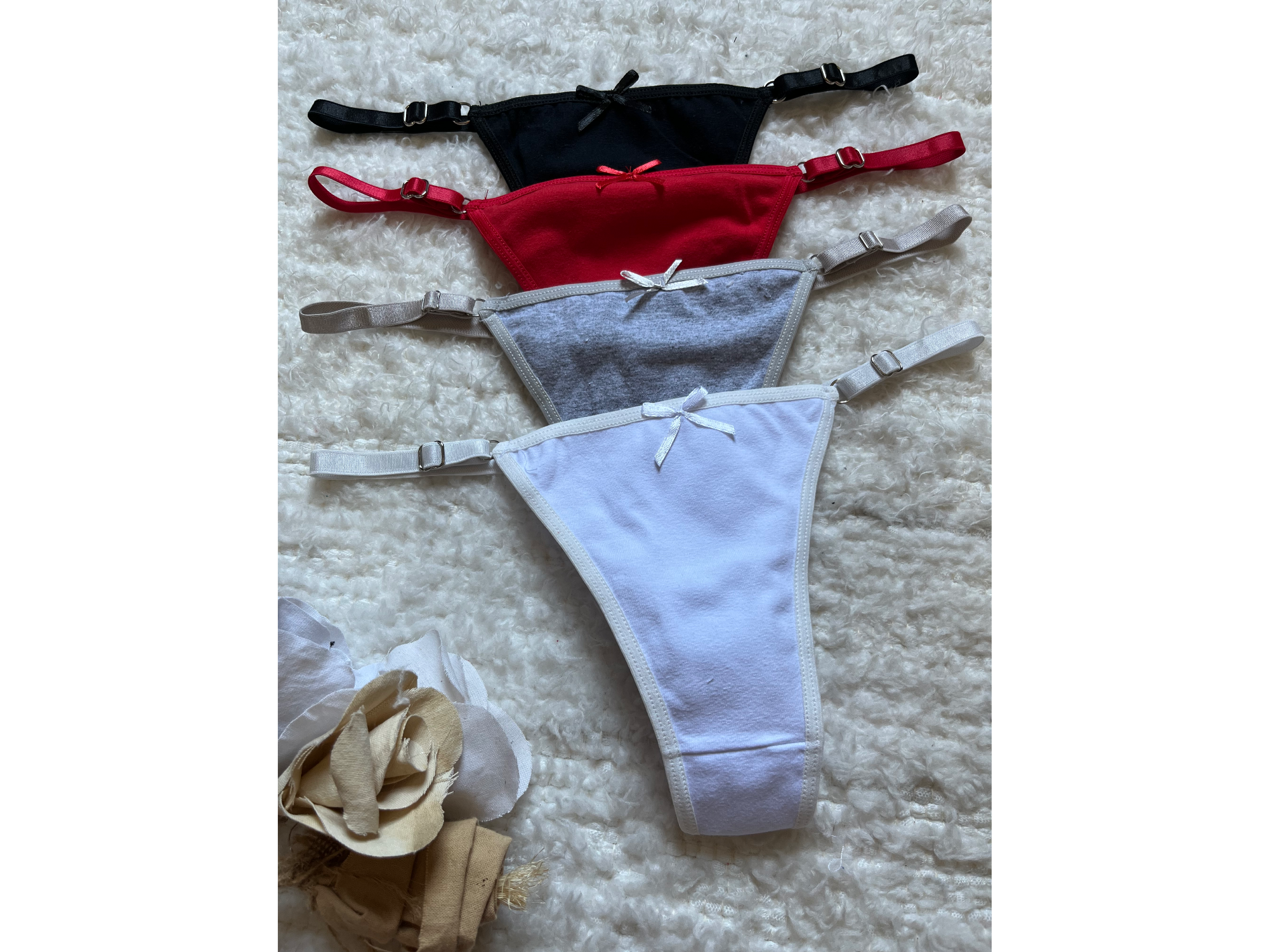 Colales regulables de algodon! PACK DE 3