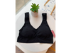 TOP DEPORTIVO TALLE ESPECIAL. NEGRO
