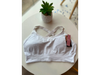 TOP DEPORTIVO ESPALDA CRUZADA. BLANCO