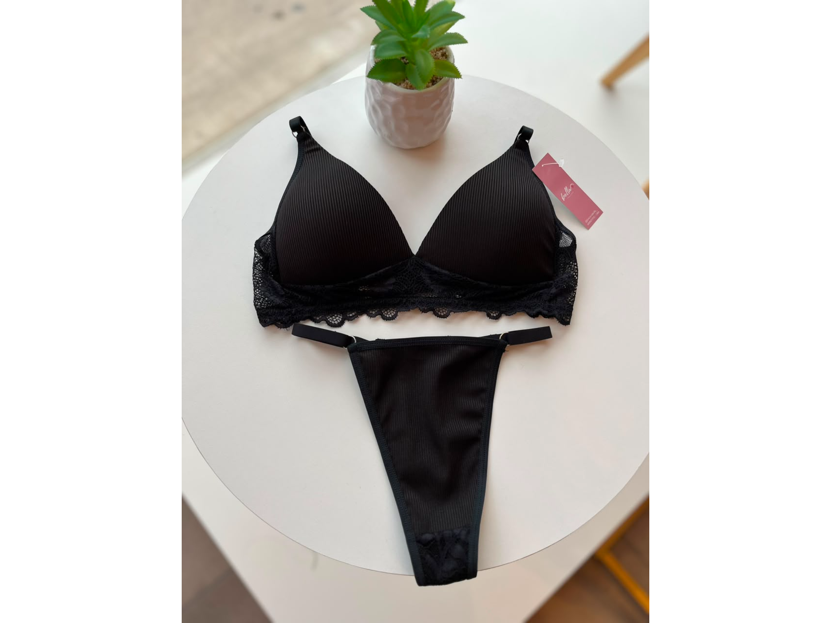 CONJUNTO TRIANGULO MORLEY NEGRO
