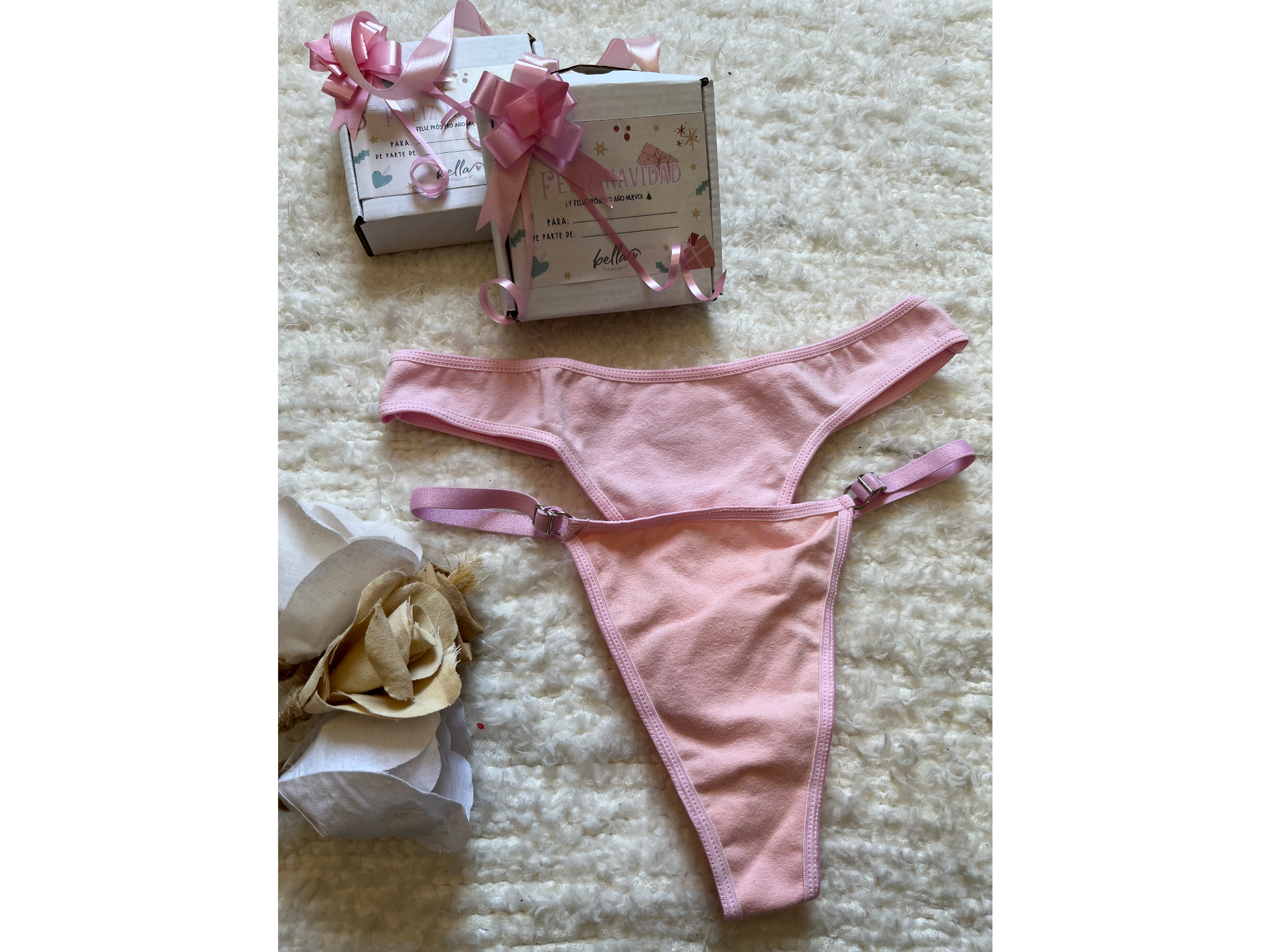 COLALES ROSA BASICA TALLE UNICO