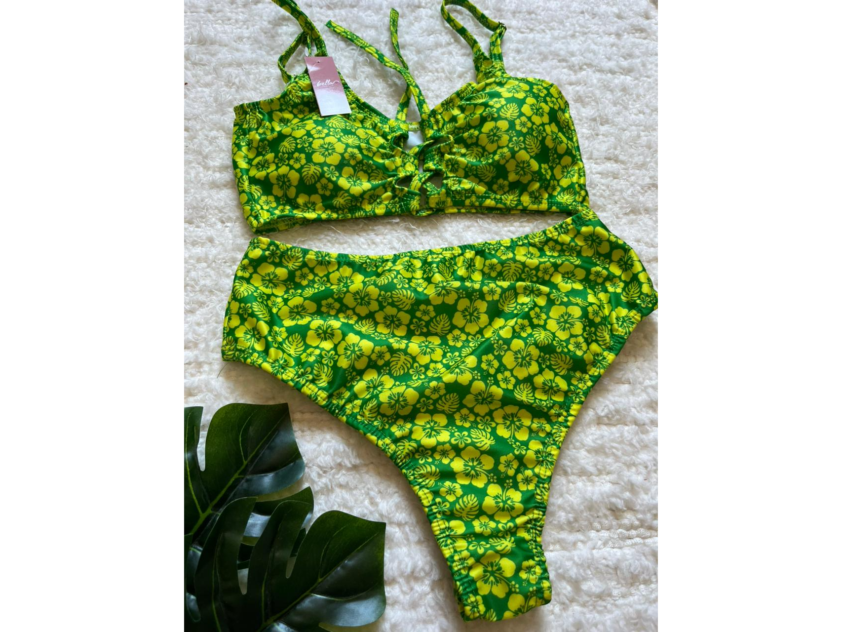 TALLE 85. ESTAMPA VERDE