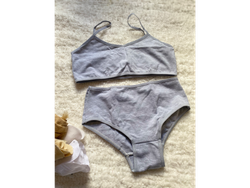 CONJUNTO TALLE 5. GRIS