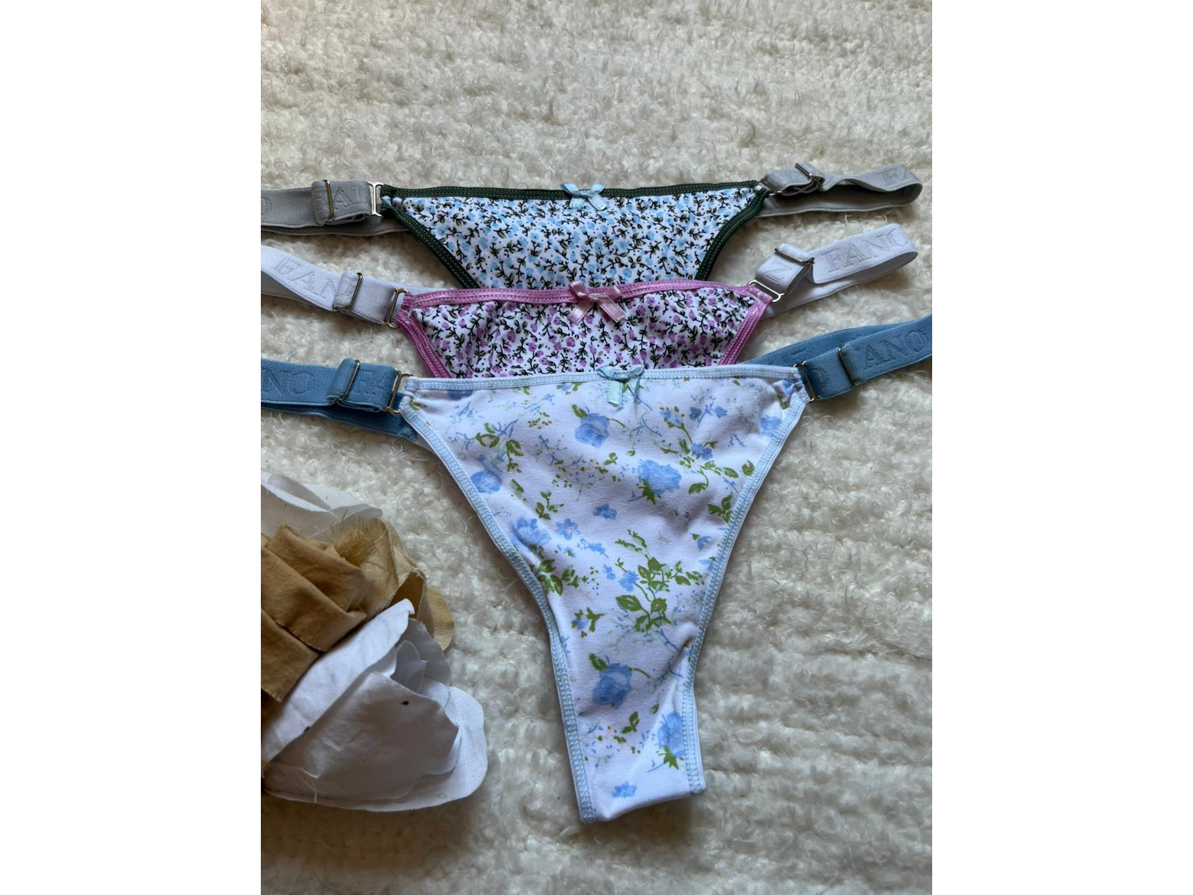 PACK DE 3 COLALES ALGODON REGULABLES