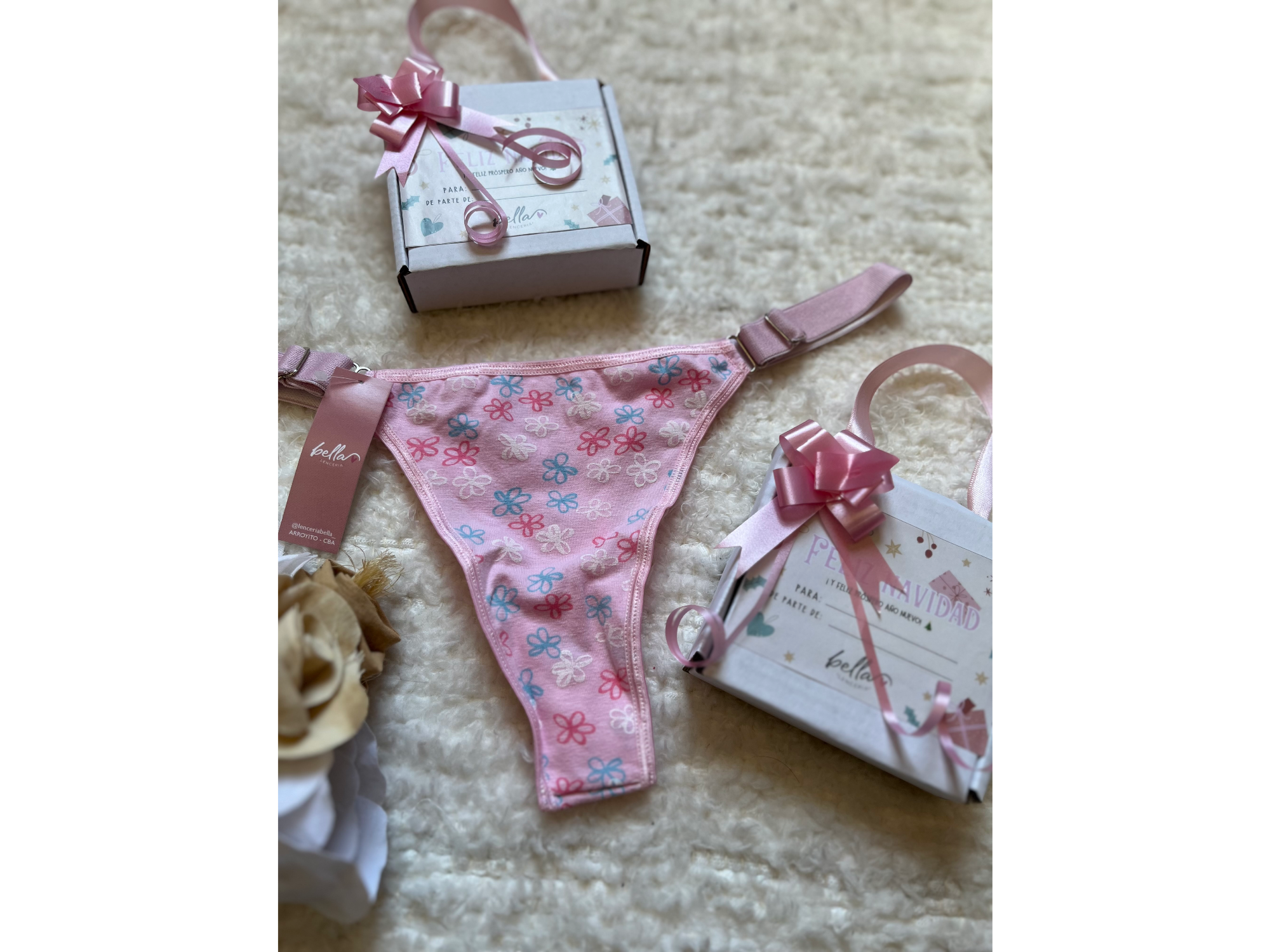 COLALES ROSA REGULABLE. TALLE UNICO