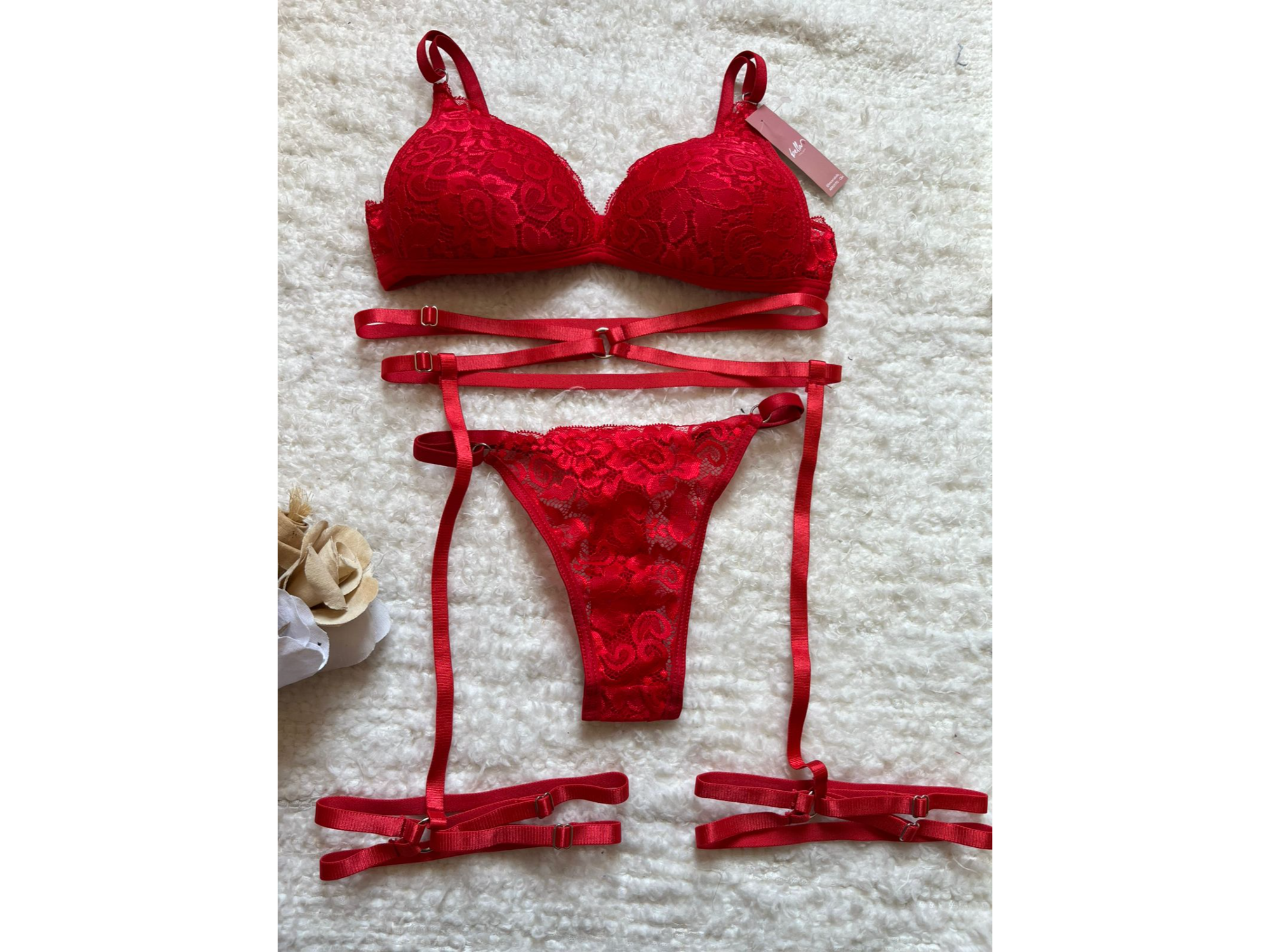 ARNES DE CINTURA. SOLO ARNES ROJO