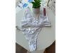 CONJUNTO DE MICROTULL. BLANCO