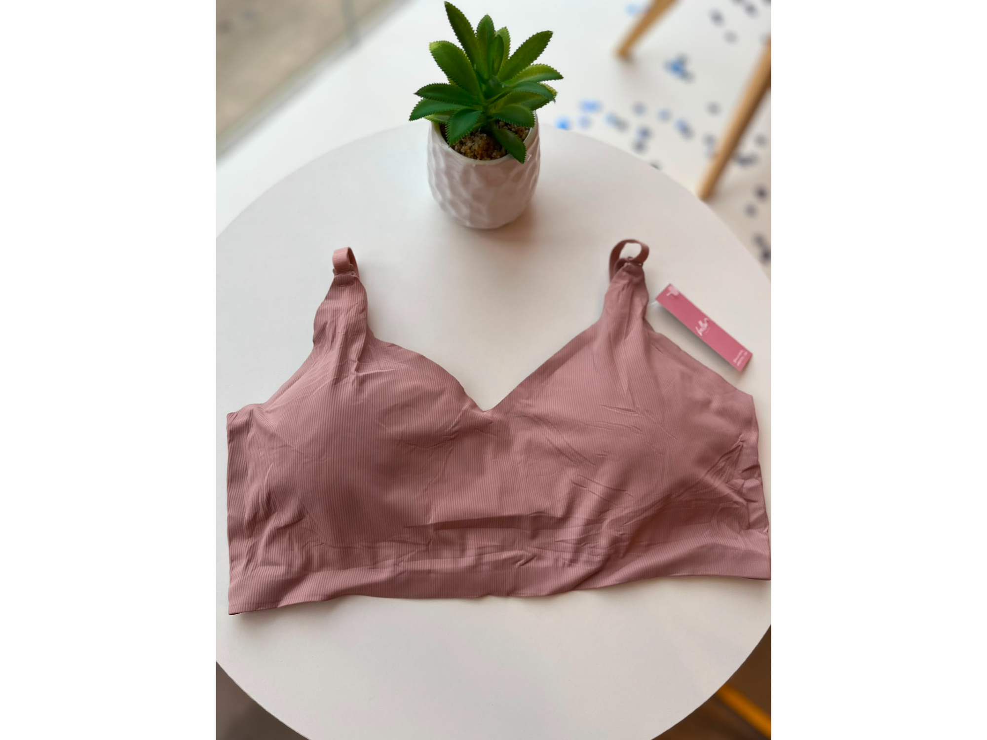 CORPIÑO SEGUNDA PIEL. ROSA