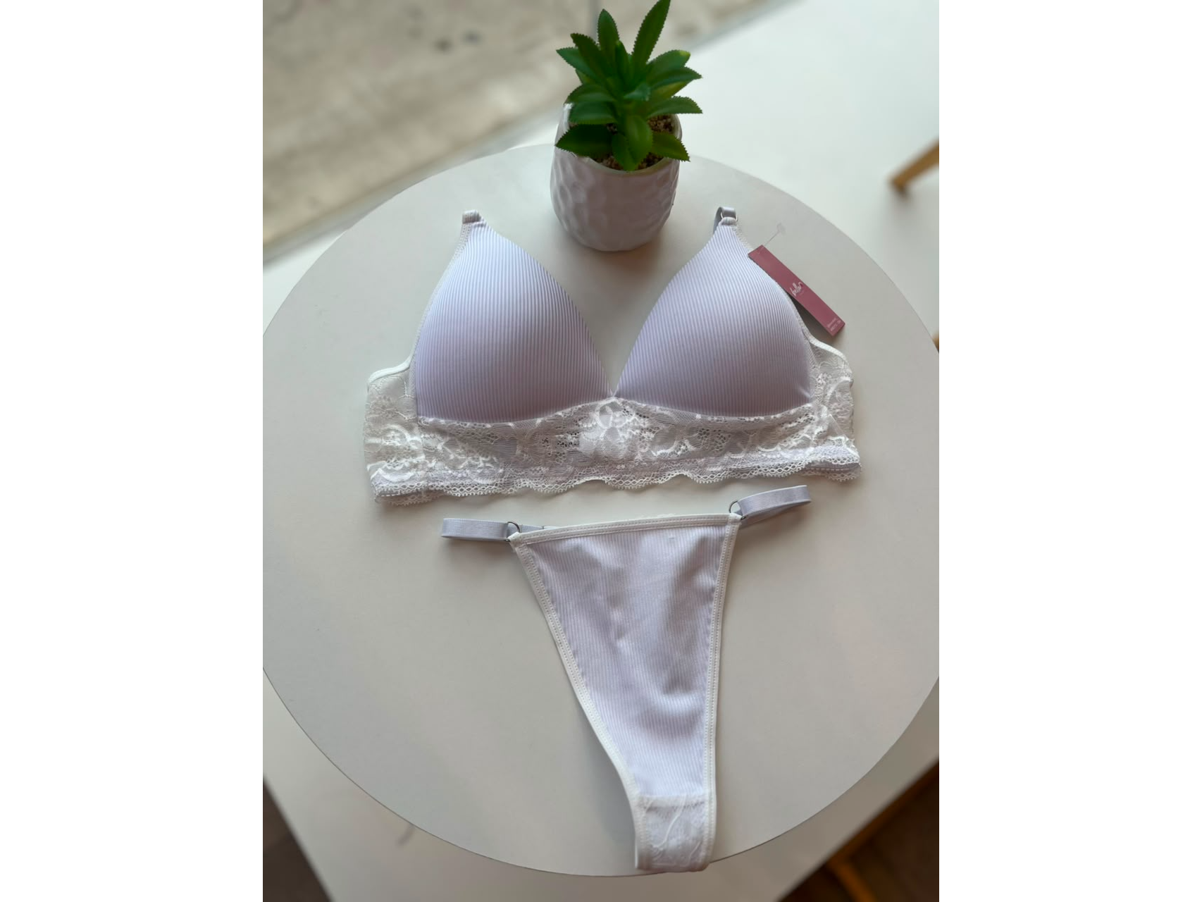 CONJUNTO TRIANGULO MORLEY BLANCO