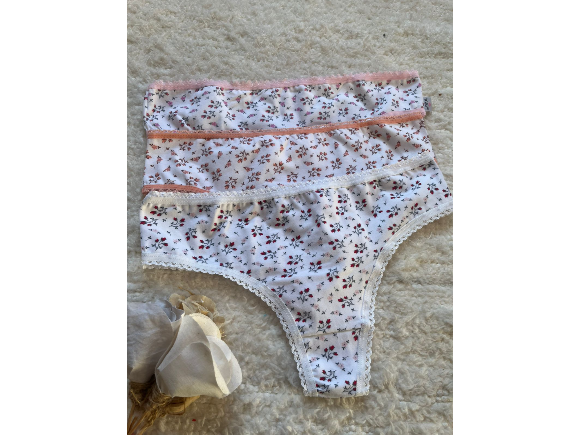 PACK DE 3 CULOTTE LES DE ALGODON