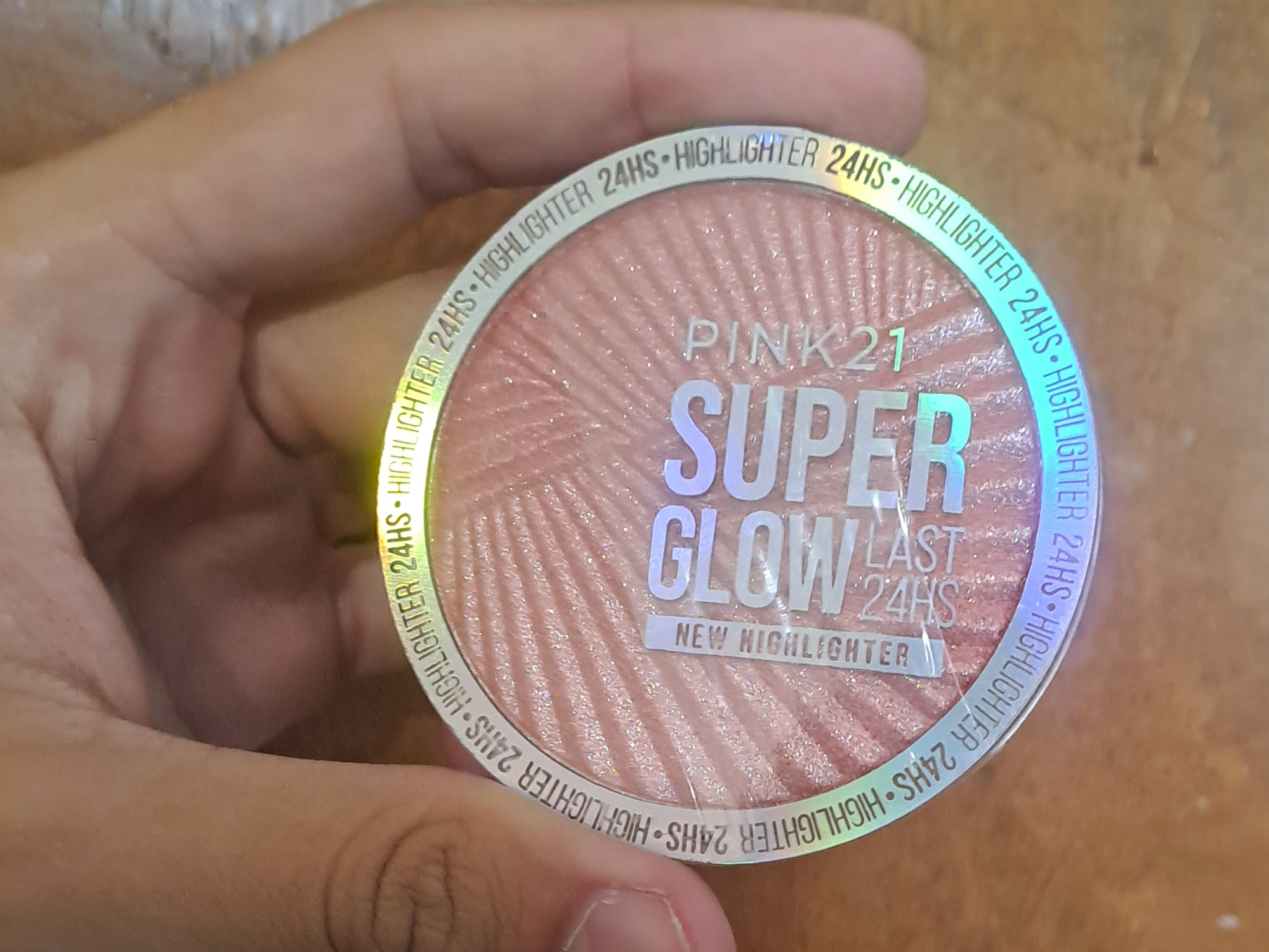 Iluminador en polvo pink 21